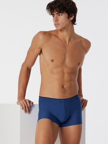 Boxers ' Long Life Soft ' SCHIESSER en bleu