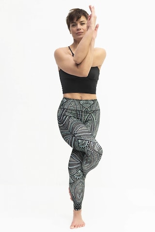 Kismet Yogastyle Skinny Sporthose 'Ganga' in Mischfarben