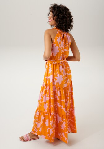 Aniston CASUAL Sommerkleid in Orange