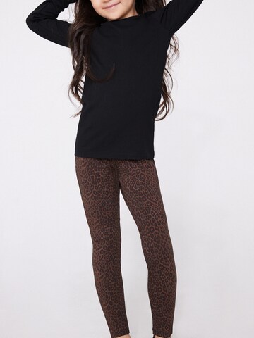 Tezenis Skinny Leggings in Brown