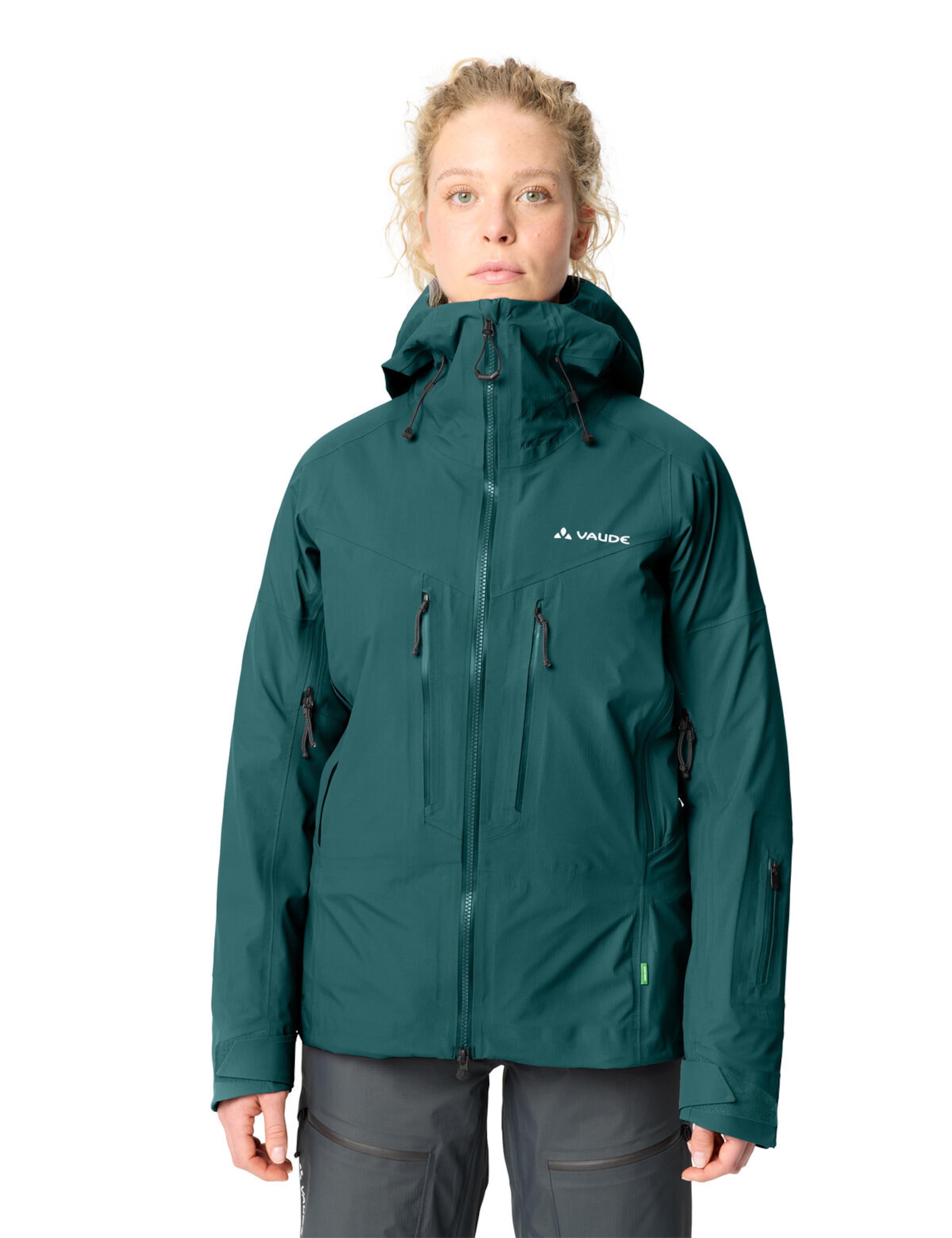 VAUDE Outdoorjacke 'Monviso II' in Blau: Vorderseite