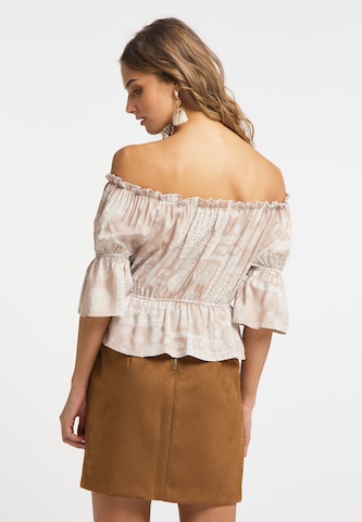 Camicia da donna di IZIA in beige