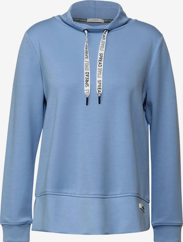 CECIL Sweatshirt in Blau: predná strana