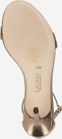 Sandalo 'ALLIE' di Lauren Ralph Lauren in bronzo