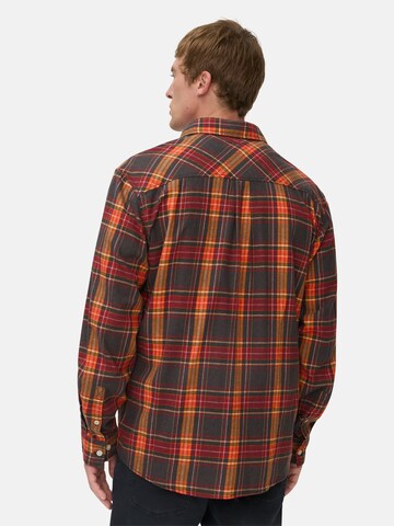CAMEL ACTIVE Regular Fit fleXXXactive® Langarmhemd aus leichtem Flanell in Orange