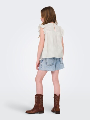 Haut 'KOGCamille' ONLY GIRLS en blanc