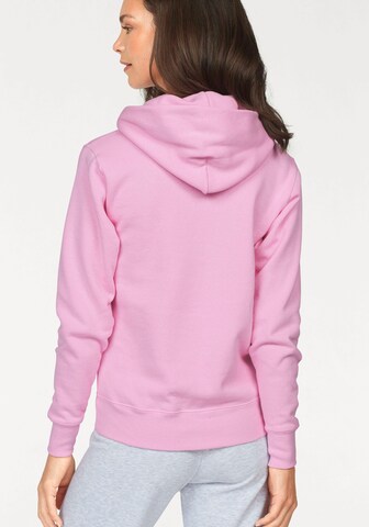 FRUIT OF THE LOOM Sweatshirt in Pink