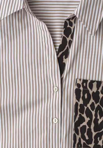 STREET ONE Bluse in Braun