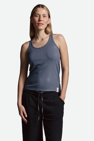 Cotton Candy Top in Blue: front