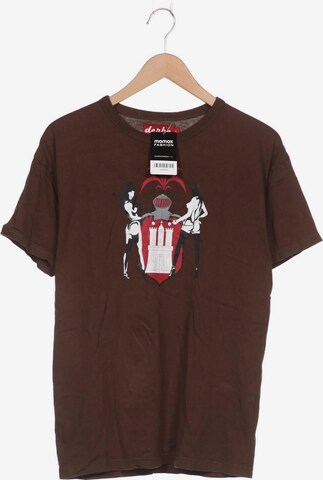 Derbe Shirt in L in Brown: front