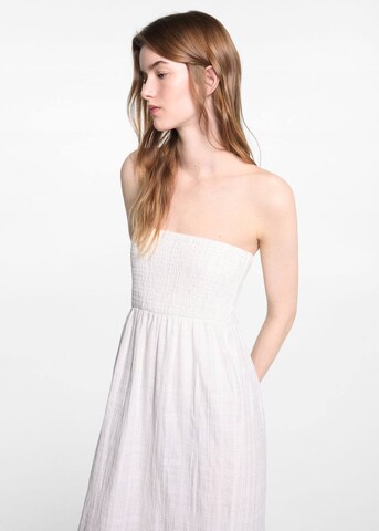 MANGO TEEN Kleid 'Ibiza' in Weiß