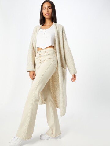 Cardigan 'East' AMERICAN VINTAGE en beige : devant