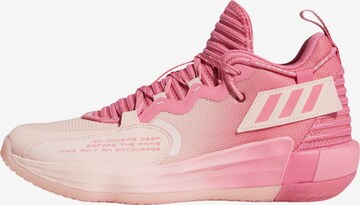 ADIDAS PERFORMANCE Sportschoen 'Dame 7 EXTPLY' in Roze: voorkant