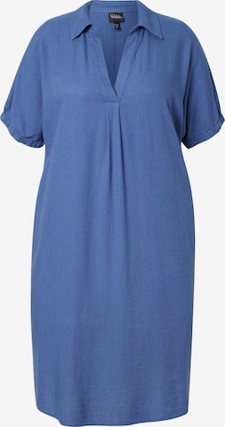 Ulla Popken Kleid in Blau: Vorderseite