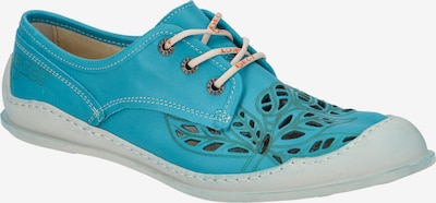EJECT Schnürschuh in blau, Produktansicht