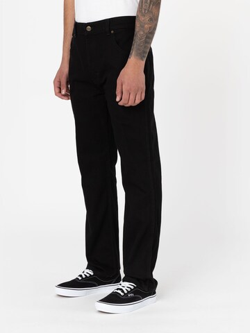 Regular Jean 'Houston' DICKIES en noir : devant