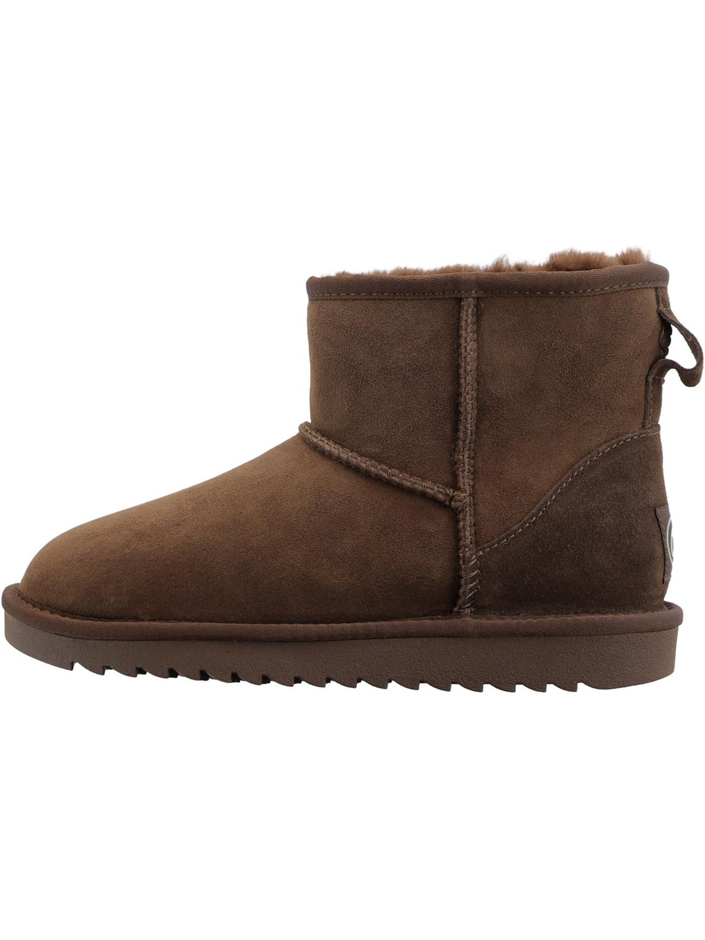 ARA Boots 'Ara ALASKA Veloursleder Coffee' in Brown: front
