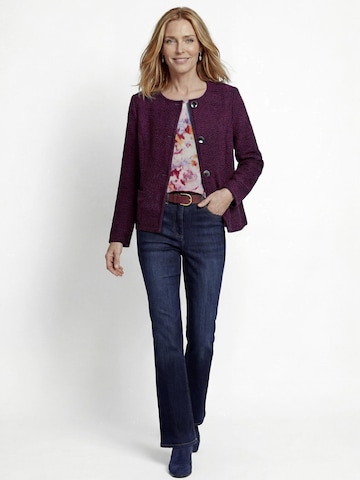 Goldner Blazers in Lila