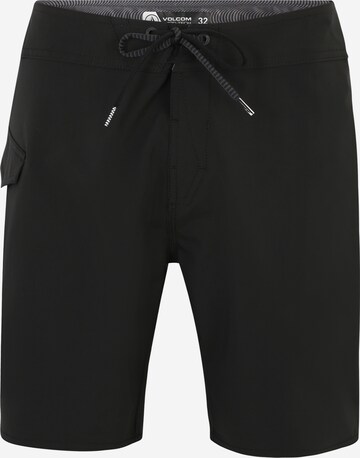 Boardshorts 'Lido Solid' Volcom en noir : devant