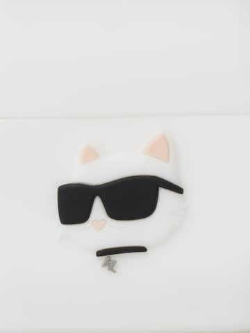 Karl Lagerfeld Älypuhelimen suojakotelo 'Choupette' värissä valkoinen
