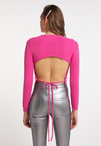 Pull-over myMo at night en rose