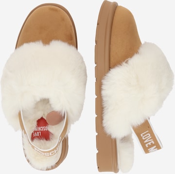 Love Moschino Slipper in Brown