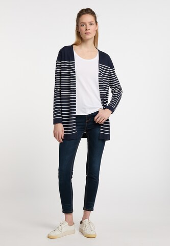 DreiMaster Maritim Knit cardigan 'Kilata' in Blue