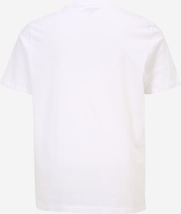 Jack & Jones Plus Koszulka 'COAST' w kolorze biały
