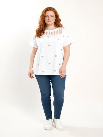 Shape Of You Shirt in White