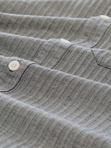 Fit confort Chemise TOM TAILOR DENIM en gris