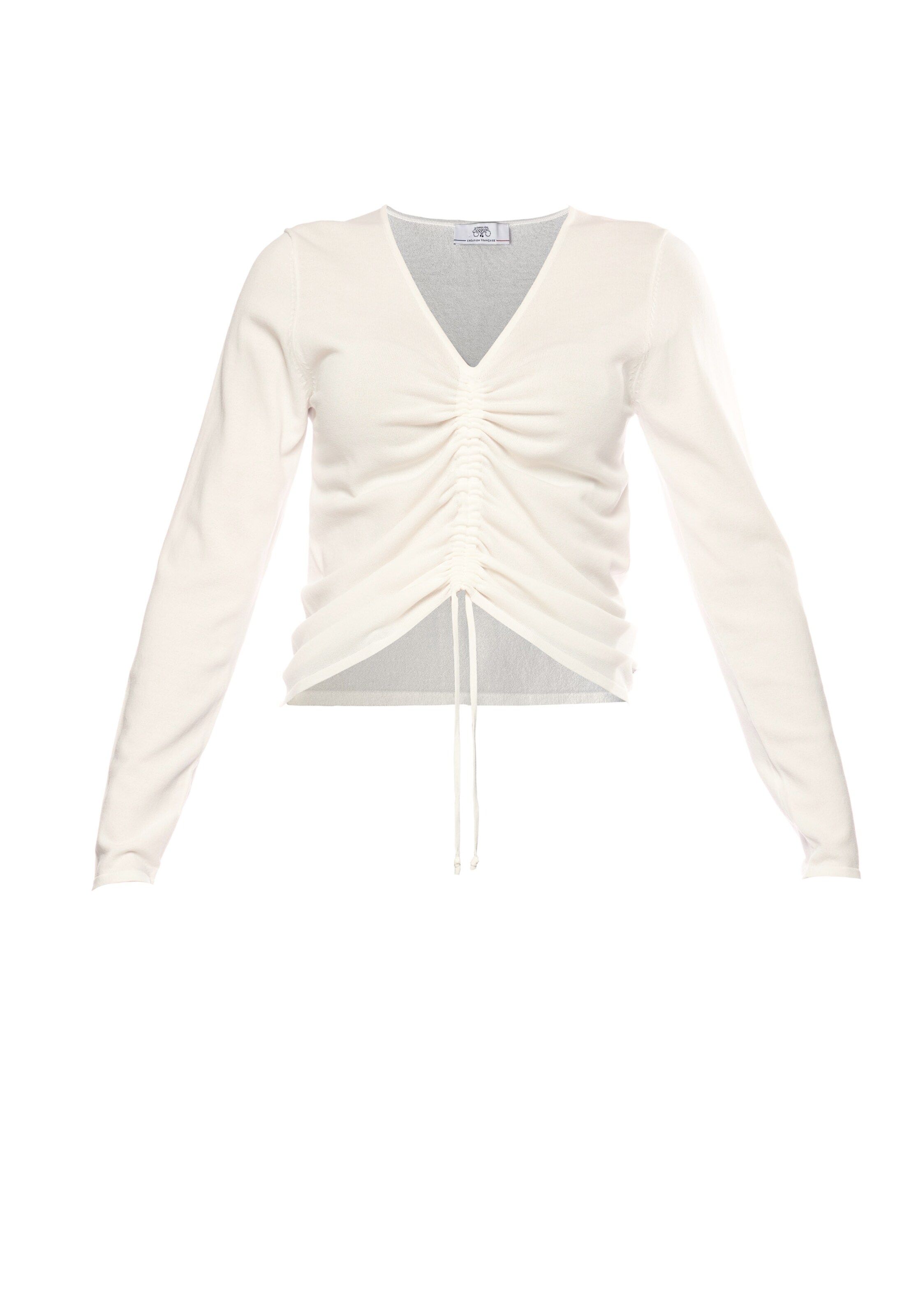 T-shirt 'Duni' Le Temps Des Cerises en blanc : devant