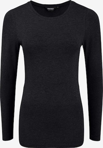 Oxmo Shirt 'Marie' in Zwart: voorkant