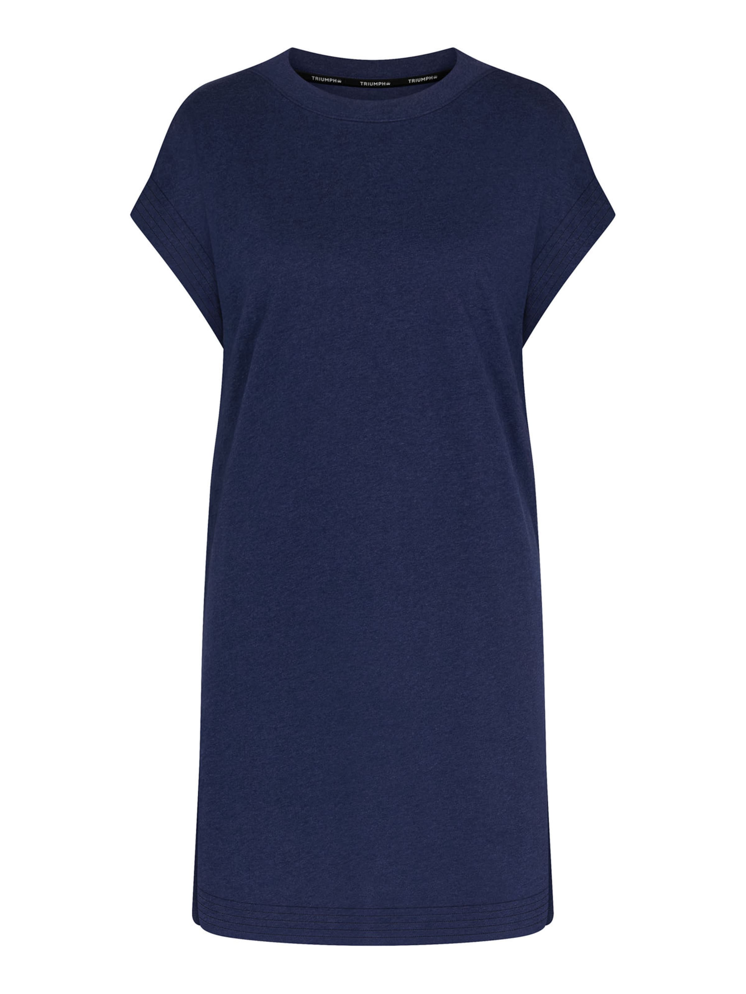 TRIUMPH Nachthemd ' Red Label Nightdresses ' in Blau: Vorderseite