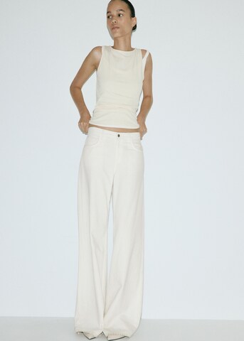 MANGO Topp 'TECLI' i beige