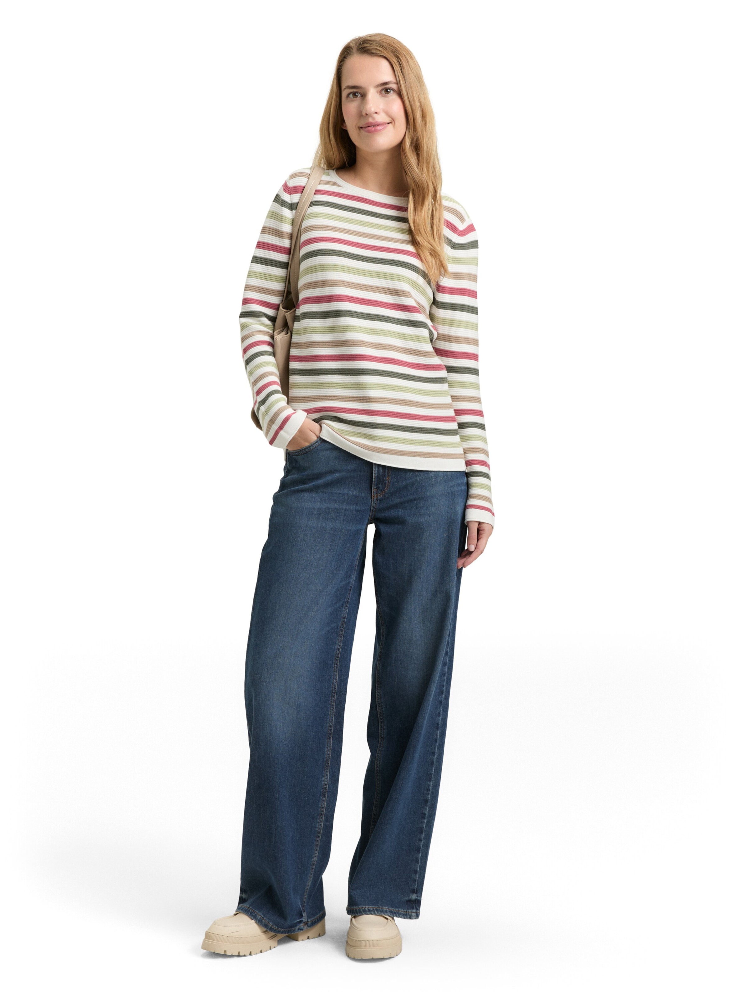 TOM TAILOR Sweater in Mixed colors