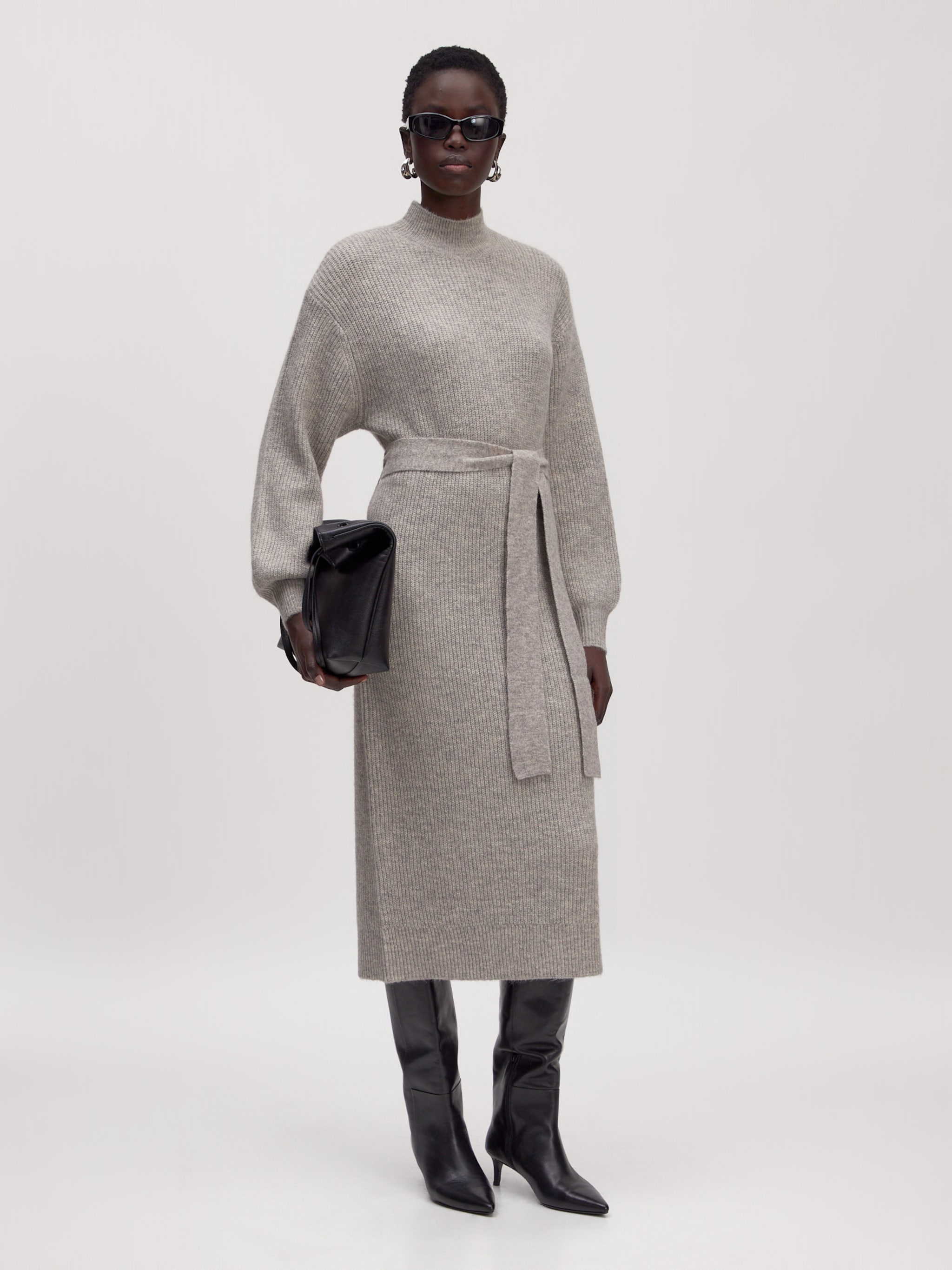 EDITED Produkte Kleid 'Silvie' graumeliert