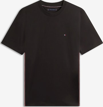 TOMMY HILFIGER Shirt 'Global' in Zwart: voorkant