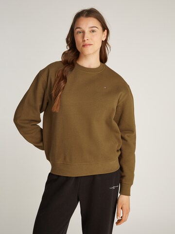 TOMMY HILFIGER Sweatshirt in Braun: Vorderseite