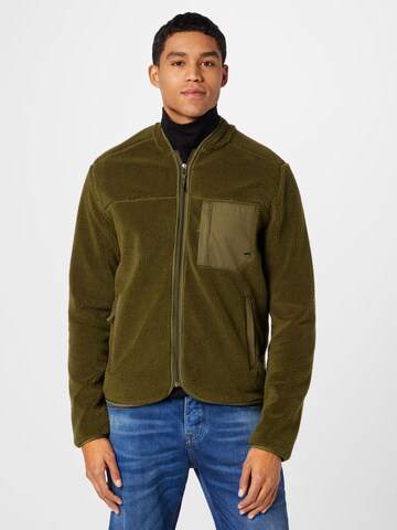 Kronstadt Fleece Jacket 'Kayson' in Green: front