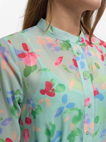 Abito camicia di NÜMPH in verde