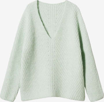 MANGO Sweater 'Casimira' in Green: front