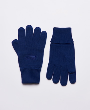 Gants 'Vintage' Superdry en bleu