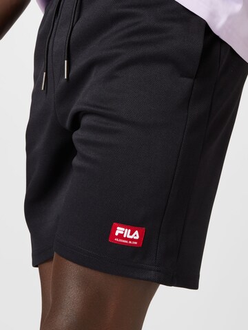 FILA Regular Pants 'TERCAN' in Black
