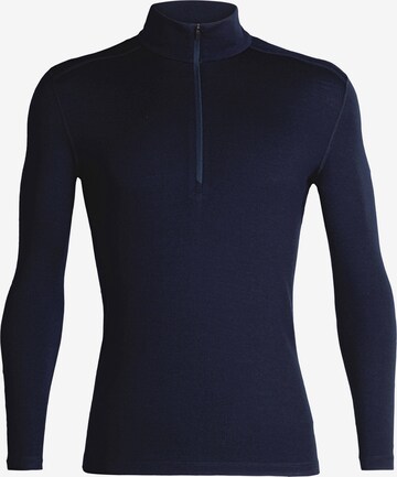 Base layer di ICEBREAKER in blu: frontale