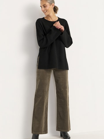 Cellbes of Sweden Wide leg Broek in Groen