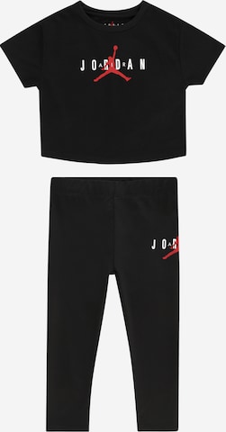 Tuta da jogging di Jordan in nero: frontale