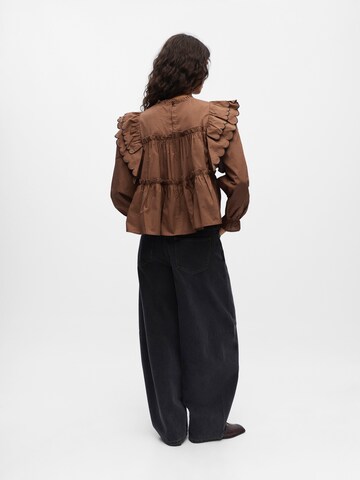 T-shirt 'OBJHOPE' OBJECT en marron