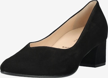 Escarpins HASSIA en noir : devant