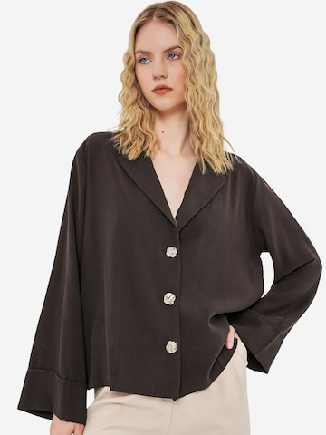 Bigdart Blazer in Braun: Vorderseite