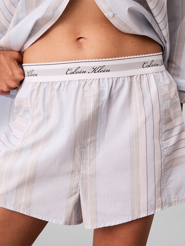 Calvin Klein Short Pajama Set in Blue